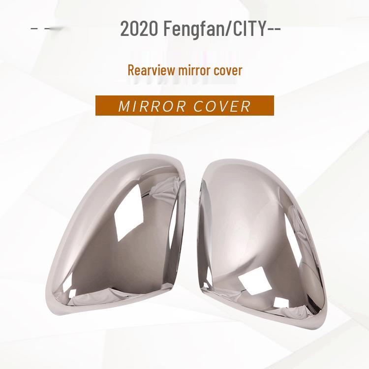 Chrome-Plated Rearview Mirror Cap for 2020 Honda Crider/CITY - Decorative Body Part