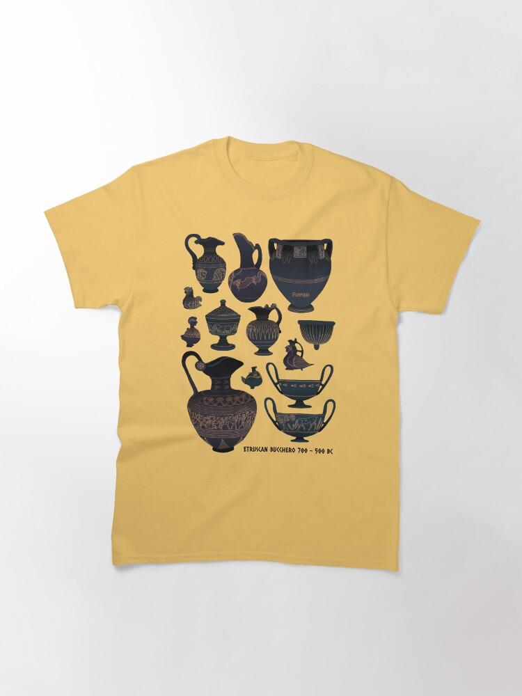 Europe Etruscan Bucchero Pottery Classic T-Shirt