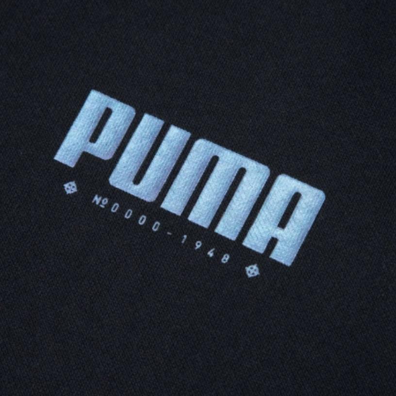 Puma Sweatshirts Men's Black Crew Neck Moderate Other 848239-01