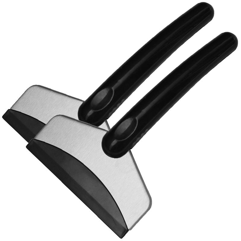 1/2Pcs Car Snow Shovel Winter Windshield Defrosting Ice Scraper Tool Stainless Steel Car Windshield Snow Remover Car Accessories