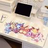 Mouse Pad Gamer Notebook Keyboard Desk Mat kawaii Pokemon Jigglypuff Eevee Gaming Accessories XXL Mousepad Aesthetic Desk Decor