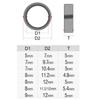 Useful Line Roller Fishing Reel Accessories Stainless Steel Guide Ring