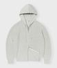 GLW Oversized Hajji Two-Way Hooded Zip-Up Knit Oatmeal