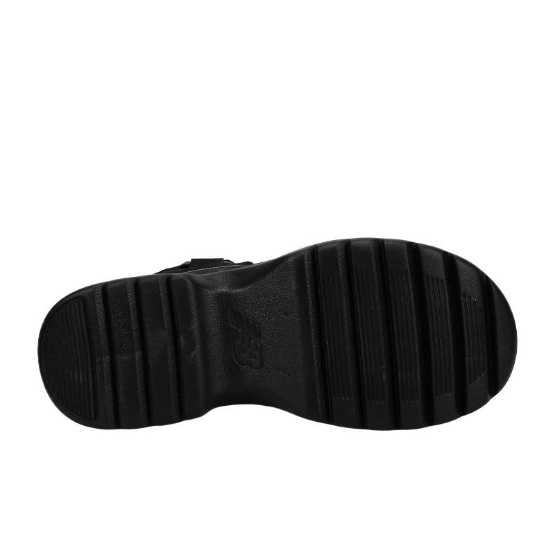New Balance 258 Women Black Beach Sandals Classic Stylish Versatile Exquisite SWAFSHC1