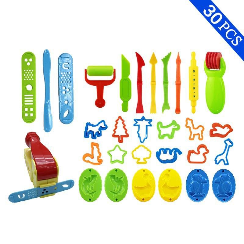 26-Piece Play-Doh Molds Educational DIY Clay Modeling Set for Kids