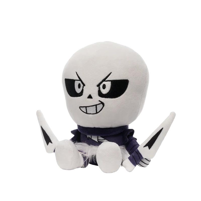 Cross Sans Plush Toy From Undertale XTale Underverse AU Soft Stuffed Doll Collectible Gift For Anime Fans