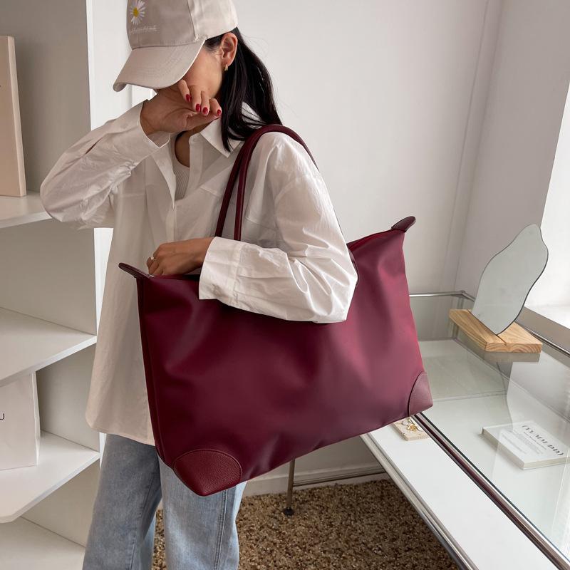 Travel bag Women's large-capacity business trip tie rod luggage bag Birth bag Storage bag Sports fitness bag Yoga bag