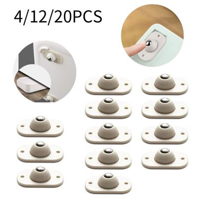 4/12/20 ks Kolečka pro nábytek Válečky z nerezové oceli Samolepicí kolečko Home Univerzální otočné kolečko s nosností 360 stupňů