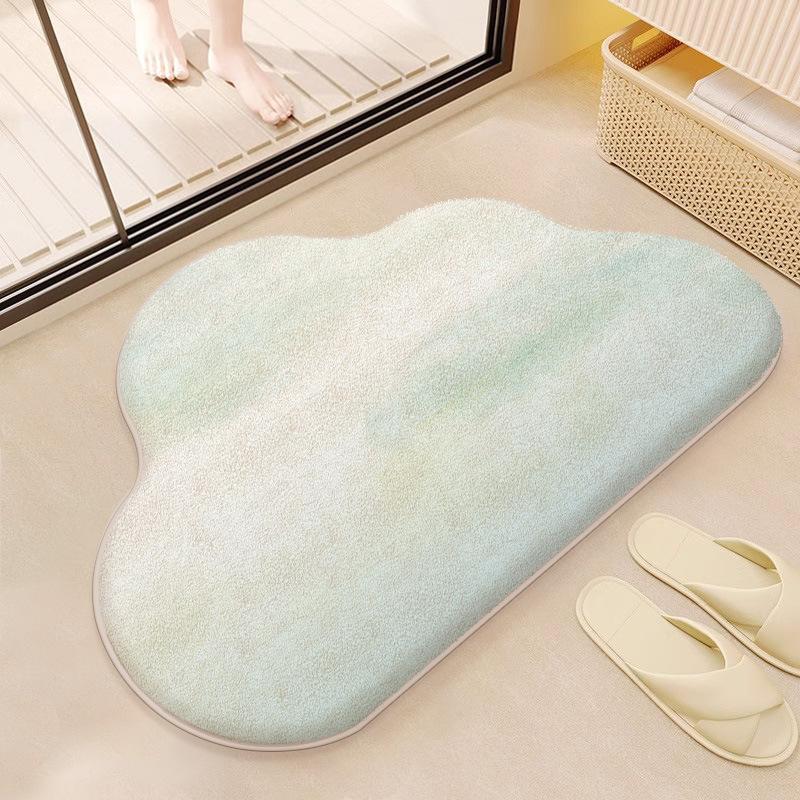 Badezimmer-Fußmatten Eingangs-Fußmatte Faltbare Saugfähige und Rutschfeste Matten