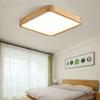 Modern LED Ceiling Light Wood Grain Golden One Light with 3 Colors Home Lighing Kitchen Bedroom Bathroom Surface Ceiling Lamp
