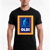 Oldi Tshirt Summer Casual Cotton Tee Oversized Streetwear Tops Vintage Graphic Print Loose Fit Short Sleeve 100 Cotton