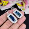 Blue Rutile Gemstone Handmade 925 Sterling Silver Jewelry Earring 1.97" KG-1792