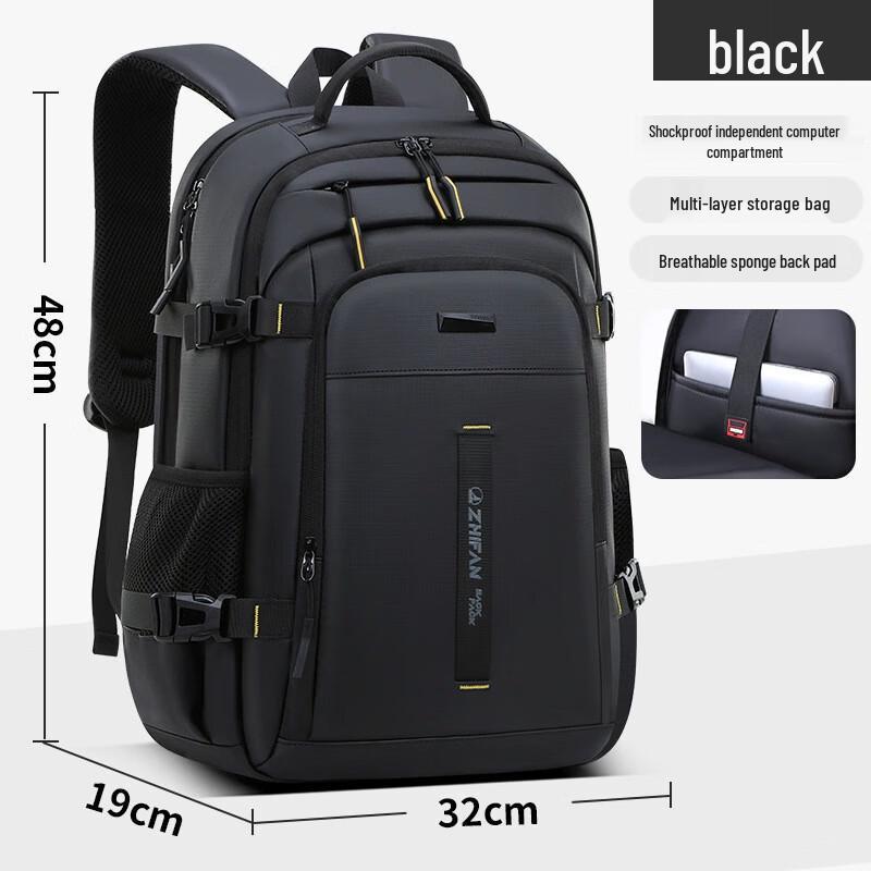 Li Shen Men s Large Capacity Waterproof Backpack