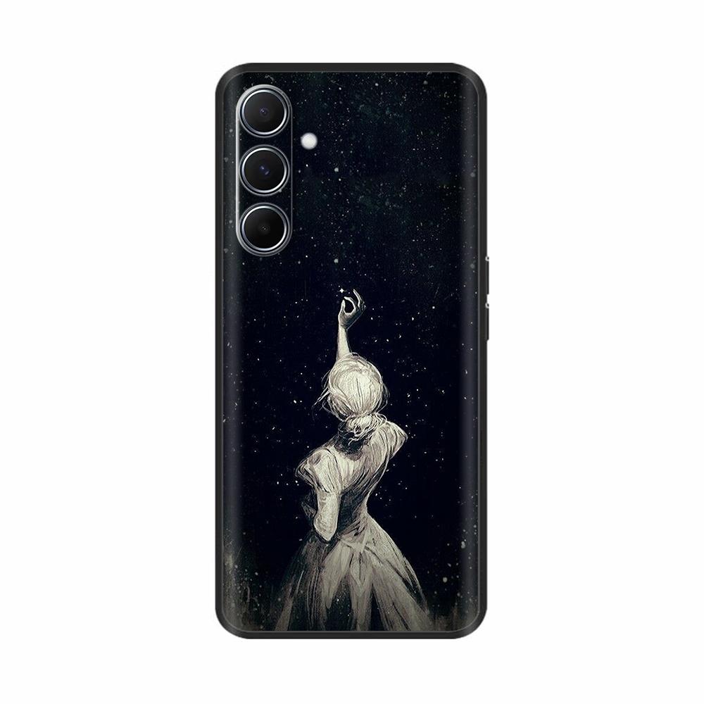 For Samsung Galaxy A26 5G Case Luxury Soft Black Silicone Bumper Phone Bags for Samsung A26 5G Cases Back Cover Coque Funda Capa