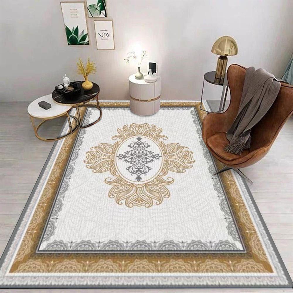 

Light Luxury Minimalist Affordable Style Carpet Living Room Sofa Bedroom Study Kitchen Entrance Rugs Non-slip Home Decor Mats 40x60cm