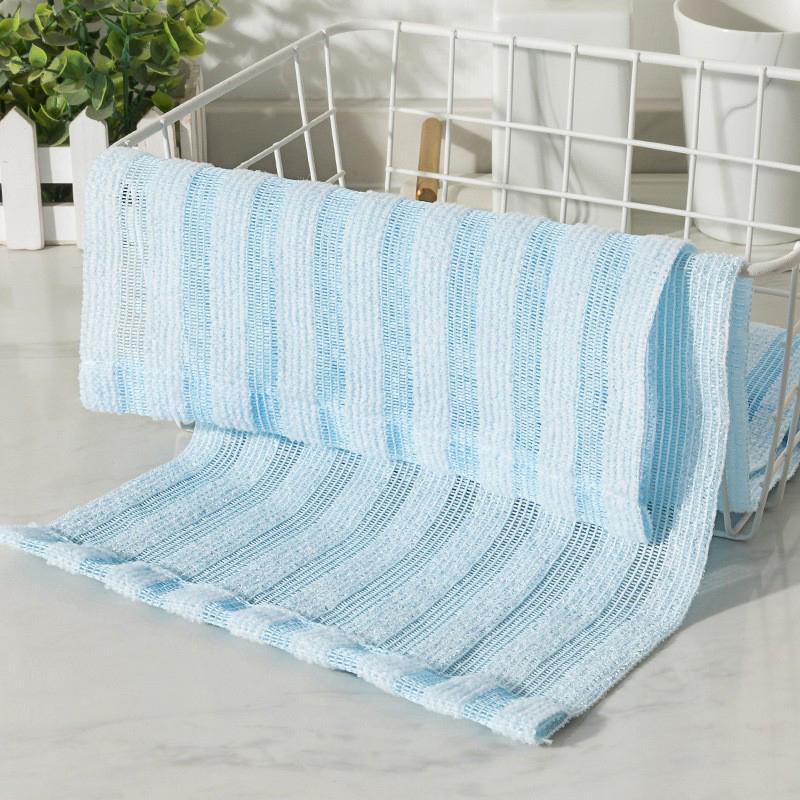 Back Exfoliating Nylon Bath Towel Soft Skin Cleaner Multifunctional Body Brush for Shower Use