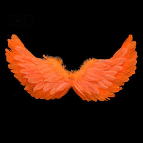 Adjustable Angel Wing Straps 2Pcs Feather Wings for Women Girls Fairy Costume Compact with Elastic Halloween Cosplay Party Stage Performance