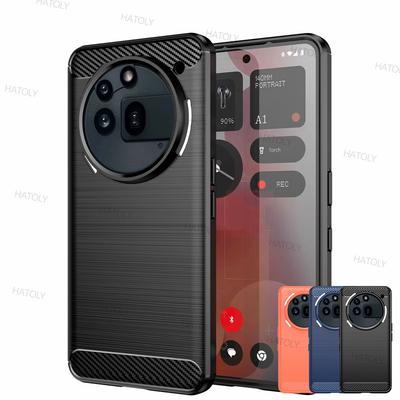 Pro pouzdro Nothing Phone 3a Pro Kryt Nothing Phone 3a Pro Nárazuvzdorný Silikonový Kartáčovaný TPU Zadní Kryt Telefonu Nothing Phone 3a Pro