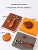 Harley Key Fob 22 X48 Induction Start Key & 114 Glide Leather Motorcycle Key Case