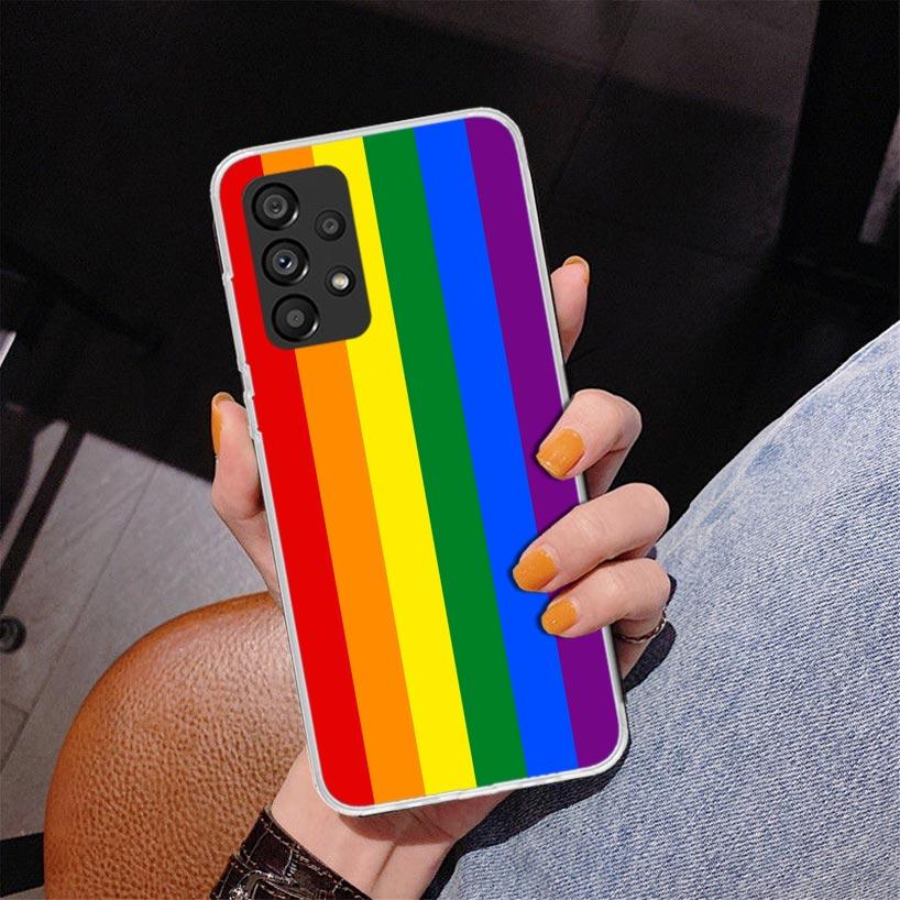 

Love Is Love LGBT Rainbow Phnoe Case for Samsung Galaxy A17 A37 A57 A16 A26 A36 A56 A15 A14 A13 A55 A54 A53 A35 A34 A33 A25 A24 Samsung A33