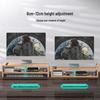 Dual-Layer Desktop Monitor Riser