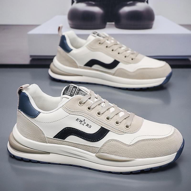 Men's Casual Sports Shoes Four Seasons Fashion Trendy Shoes Outdoor Running Shoes Non Slip Soft Sole Comfortable Male Sneakers