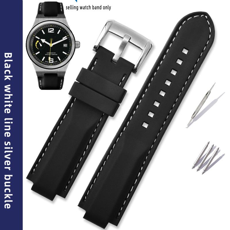 

Silicone Watch Strap 22mm for Tudor North Flag Unique Series M91210n Sports Waterproof Soft Comfortable Watchband Accessories 22mm-12mm