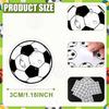 Creative Football Stickers Sports Stickers Decorative Stickers for Football Lovers and Fans Football Game Cheering Stickers