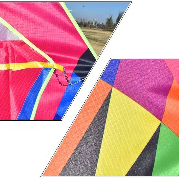 Fairy Style Large Triangle Kite for Adults and Children - Easy to Fly