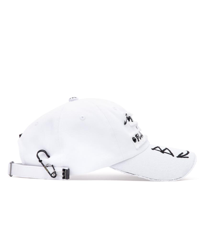 BLACKBLOND Vividi Big Smile Patch Logo Cap (White)