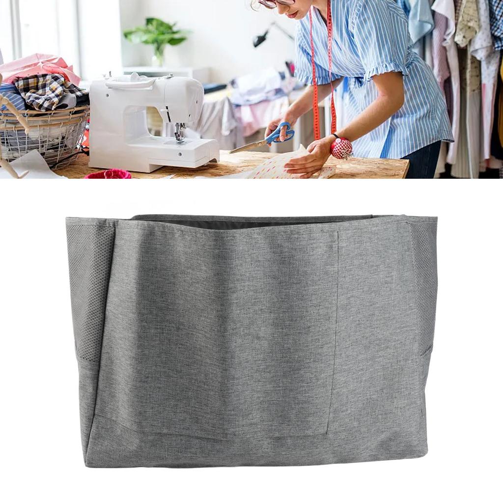 Sewing Machine Dust Cover 3 Layer Foldable Polyester Sewing Machine Protective Cover for Most Standard Sewing Machine