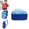 Kids Vehicle Letter Pattern Cartoon School Bag Breathable And Durable Backpack