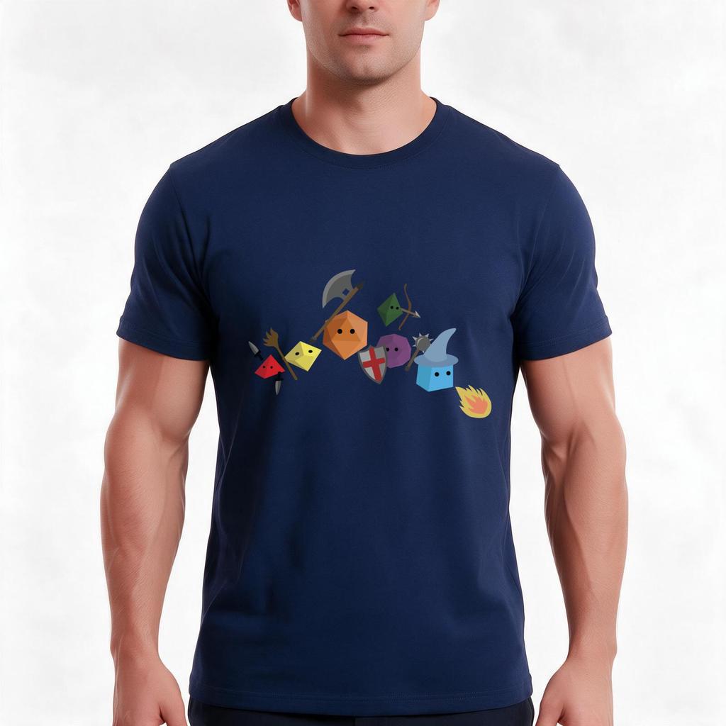 Dice Party Tshirt Summer Casual Cotton Tee Oversized Streetwear Tops Vintage Graphic Print Loose Fit Short Sleeve