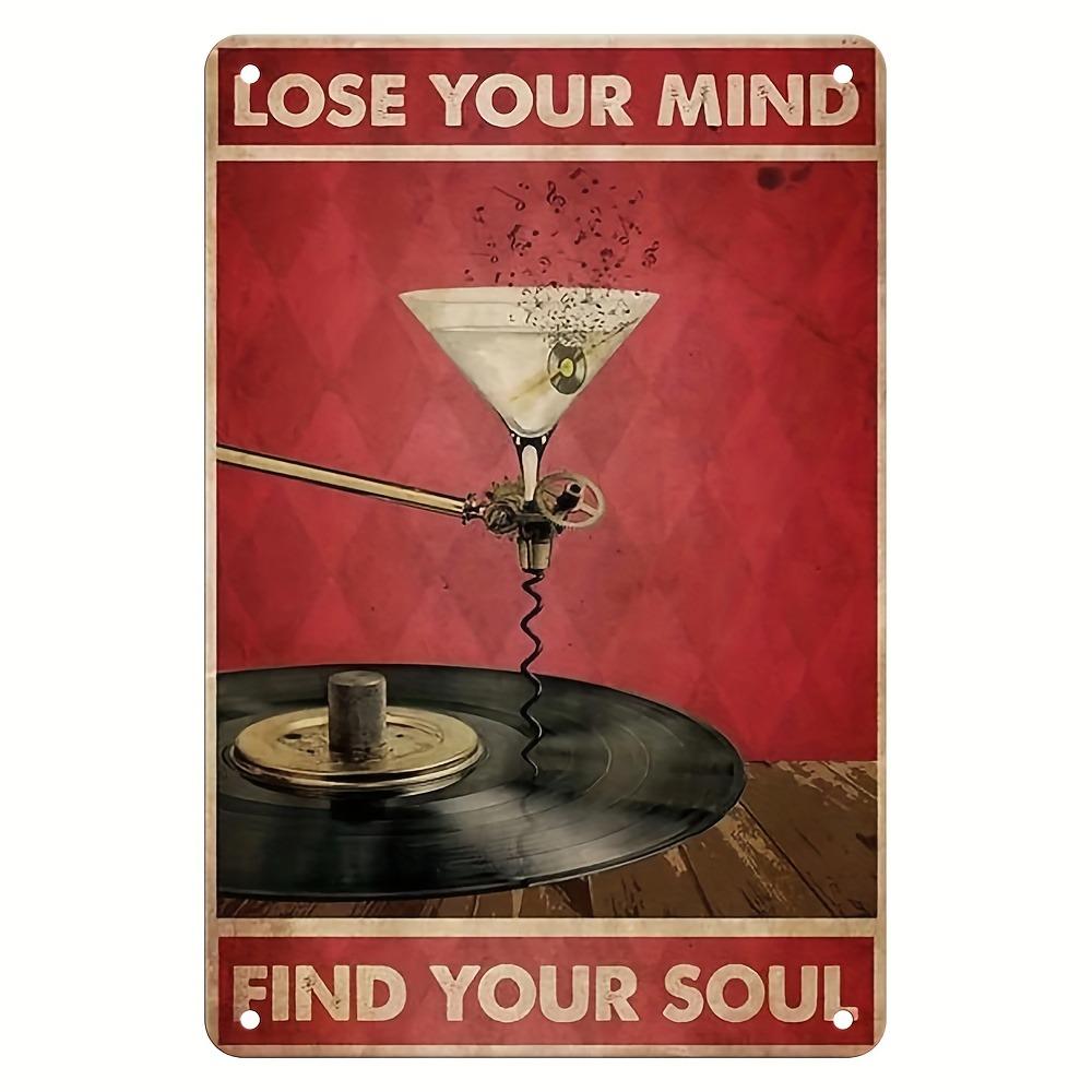 Vintage Metal Tin Poster Coffee Shop Metal Tin Signs Posters Plate Colorful Visual Effect Wall Art for Cafe Bar Club Party Decor