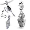 Copper Coppery Mummy Coffin Can Be Opened And Closed Charms Pendant Fit Diy Bracelet Women Jewelry Gifts