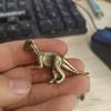Dinosaur Desk Ornament Vintage Home Decor Figurine Bronze