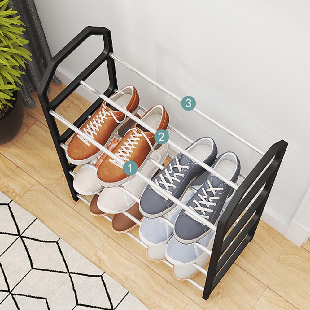 4 Floor Assembly Creative Home Shoe Rack Dormitory Door Storage Rack Storage Shoe Cabinet Components For Home Supplies