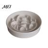 Chew Resistant Pet Bowl Elevated Slow Feeder, Ceramic Dog with Stand, Prevents Raised Cat Choking, Protects Spine, Food for Cats Dogs Feeder Pets