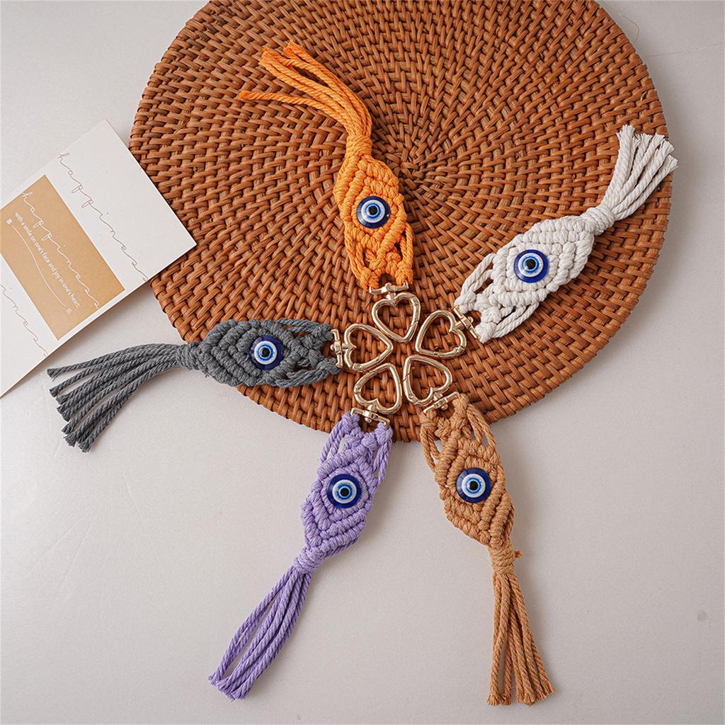 Durable Eye Weave Phone Charm Hangings Decoration Portable Pendant Creative Craftsmanship for Personalized Accessories