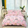 Single Duvet Cover Set, Soft Comfy Quilt Covers Bedding Set, Animal Cat Print Bedding Single Kids Duvet Covers With Pillowcases