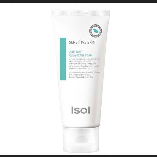 ISOI Sensitive Anti Dust Cleansing Foam 100ml (3.38oz)/ Hydrating, Moisturizing, Korean Cosmetics, Kbeauty