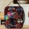 Pete The Cat Cartoon Insulated Lunch Bags Cooler Bag Reusable,Lunch Container Portable Tote Lunch Box Food Bag College Outdoor