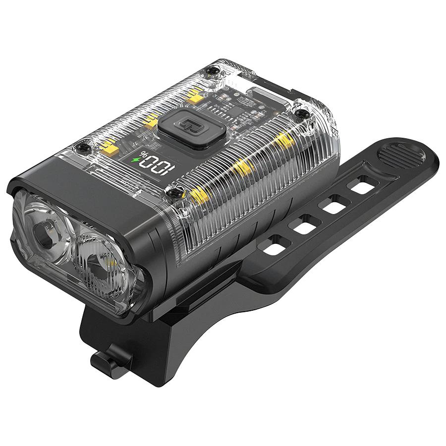 Sykkellys T6 LED Front USB Oppladbar MTB terrengsykkellampe 1000LM Sykkellykt Lommelykt Sykkelscooterhale