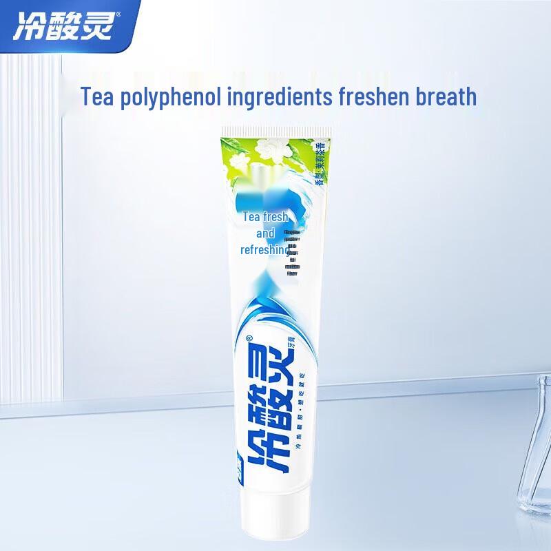 

Lengsuanling Tea Fresh Anti-Sensitive Toothpaste 170g x 2 Tubes
