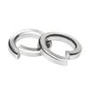 US/UK Standard 304 Stainless Steel Open Spring Washer, Sizes 4# To 1 Inch