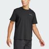 Adidas Terrex Polygiene T-shirt Graphique Col Rond Manches Courtes Coupe Ample Homme Hauts Noir JI8328