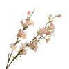 2 Fork Artificial Apple Blossom Branch 84cm Faux Flowers Elegant Cherry Blossom Branch  Living Room