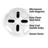 Magnetic Microwave Anti Splatter Cover Plate Guard Lid Guard Lid With Steam Vent