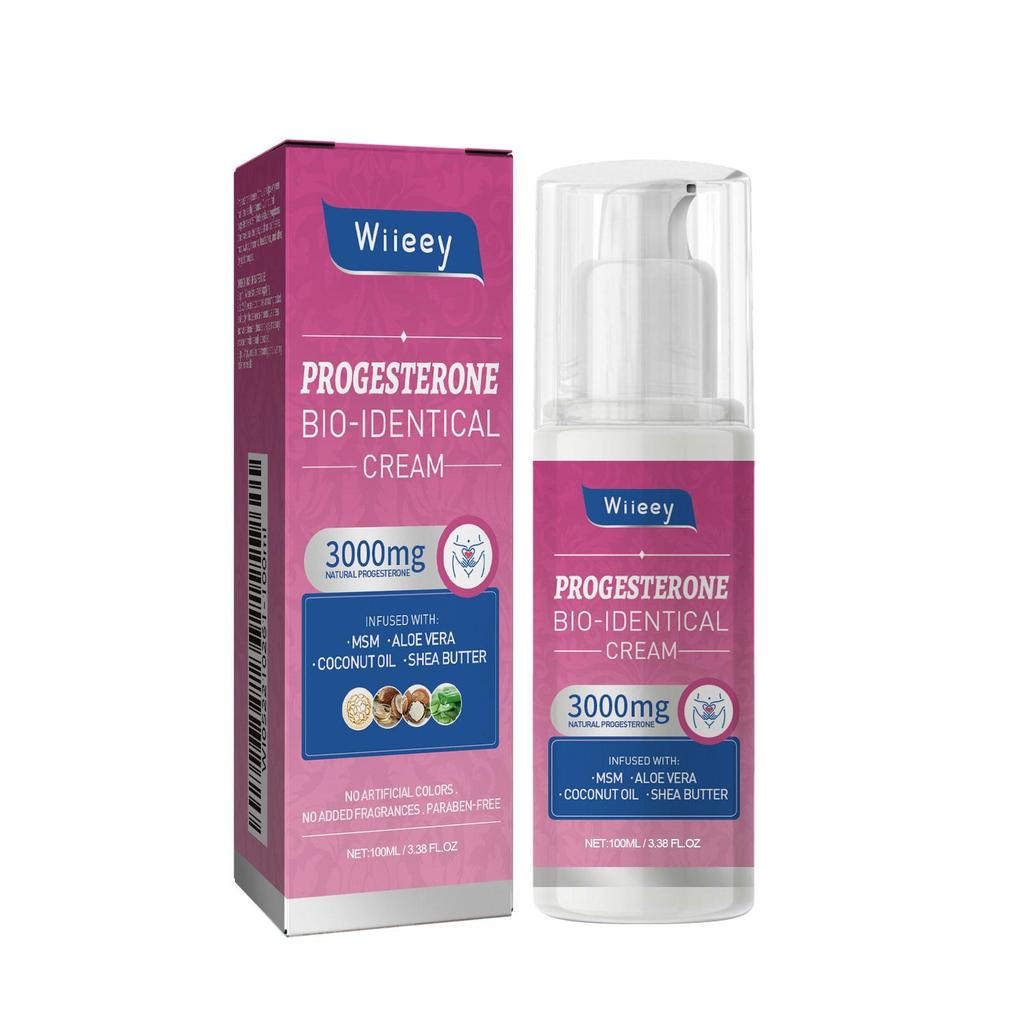 Wiieey Menopause Progesterone Cream Regulates Mood Balancing Progesterone Levels in Women Midlife and Older Adults