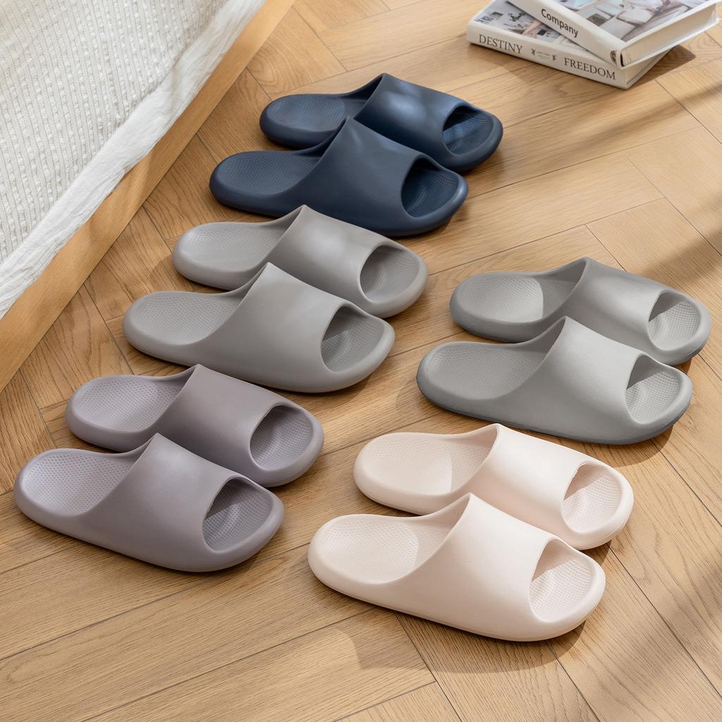 Pantoufles Antidérapantes pour Femmes, Claquettes Décontractées en EVA, Pantoufles Confortables pour Hommes